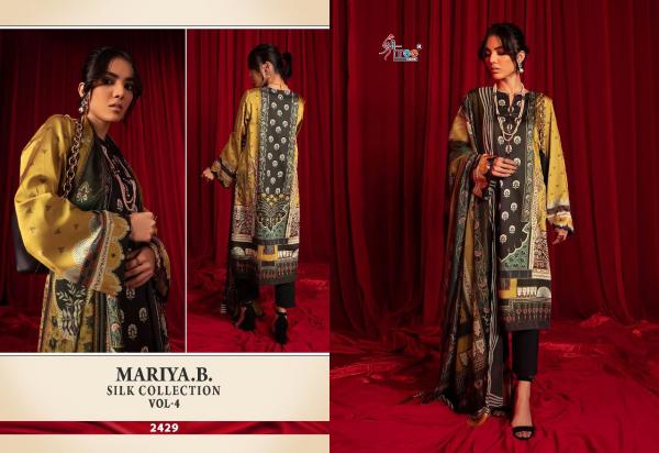 Shree Mariya B Silk Collection 4 Silk Pakistani Salwar Kameez